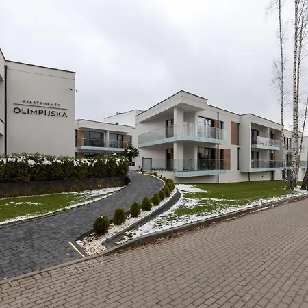 Olimpijska Nad Jeziorem Ukiel Апартаменты Ольштын